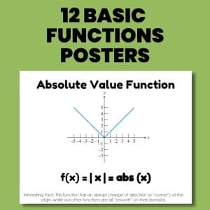 12 basic functions posters