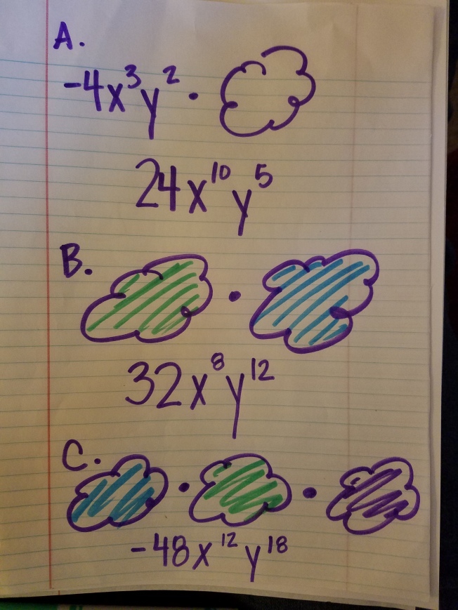 exponent rules splat activity from pam wilson. 