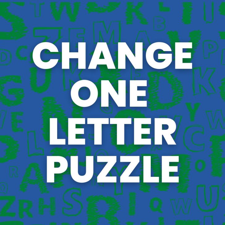 change on letter puzzle. 
