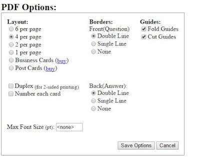 flash card maker