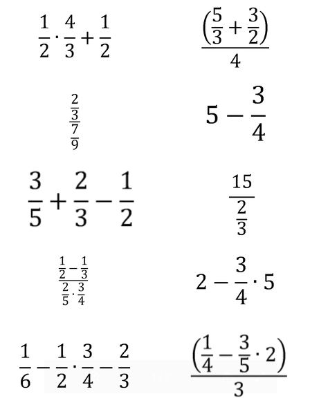 fraction question stack cards. 