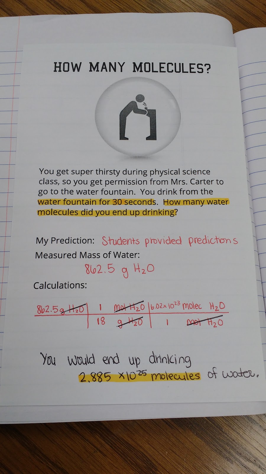 How Many Molecules? Stoichiometry Lab