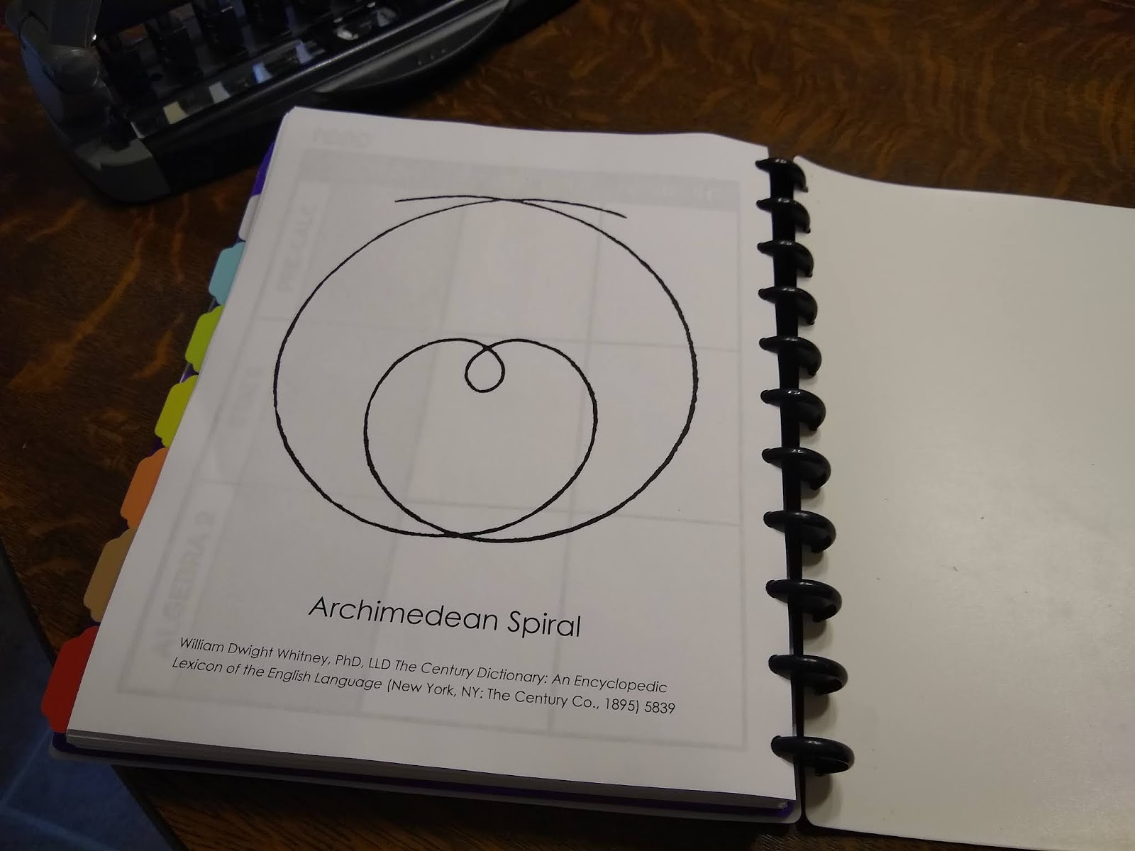 Free Printable Lesson Plan Book for Math Teachers 