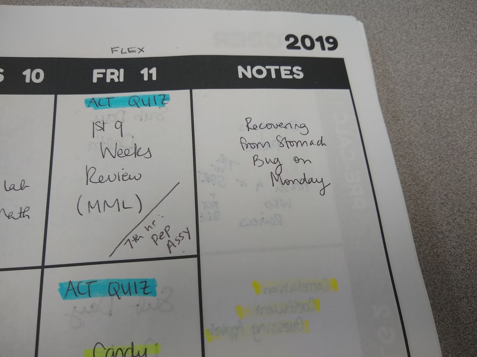 Free Printable Lesson Plan Book for Math Teachers 