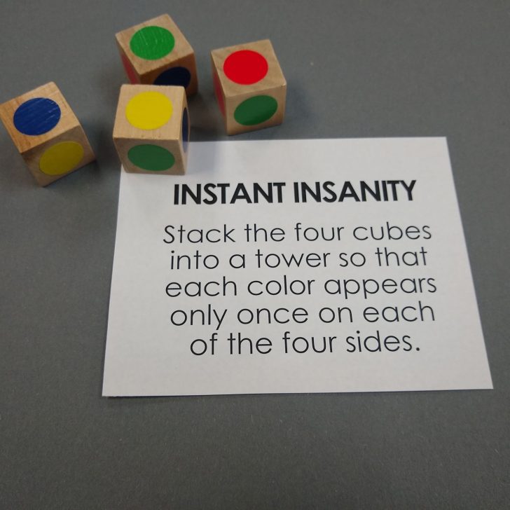 diy instant insanity puzzle.