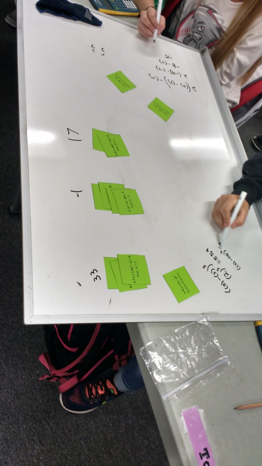 Non-Standard Operations Sorting Activity.