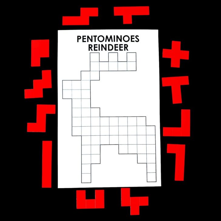 pentominoes reindeer puzzle