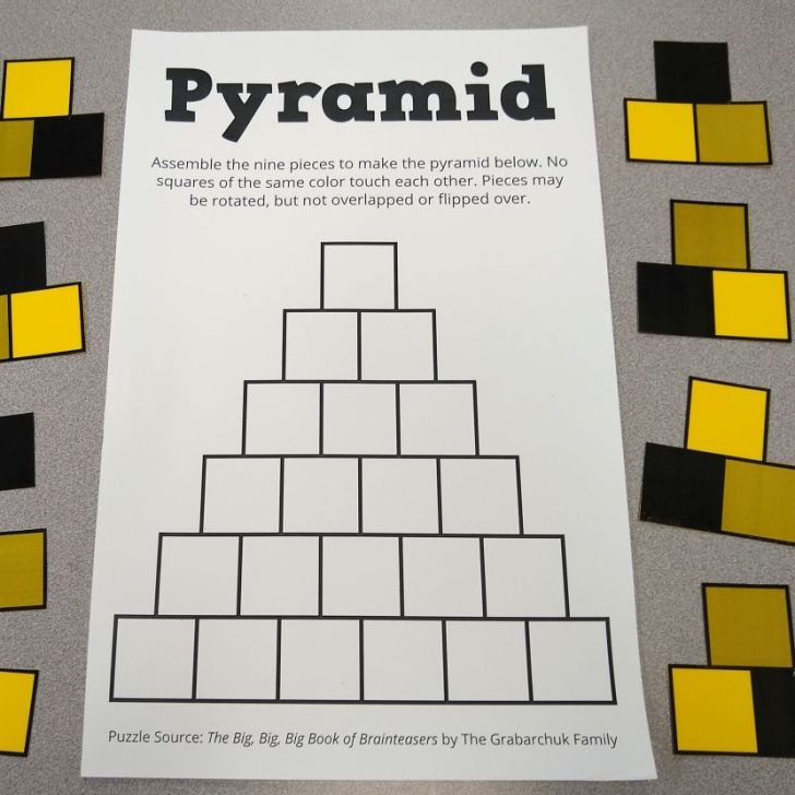 Pyramid Puzzle from the Grabarchuk Family.
