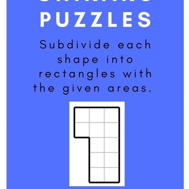 shikaku puzzle instructions from naoki inaba.