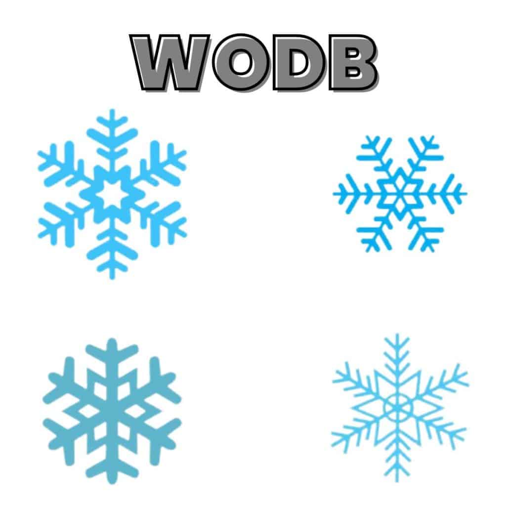 snowflake puzzle wodb puzzle. 