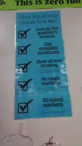 What should your answer look like posters.