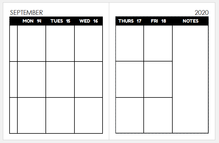 Free Printable Lesson Plan Book for Math Teachers 