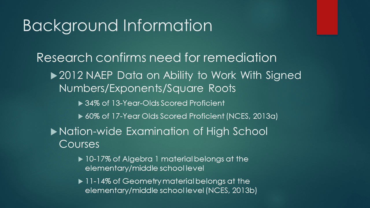 Investigating Effective Remediation of Integer Operations at the High School Level